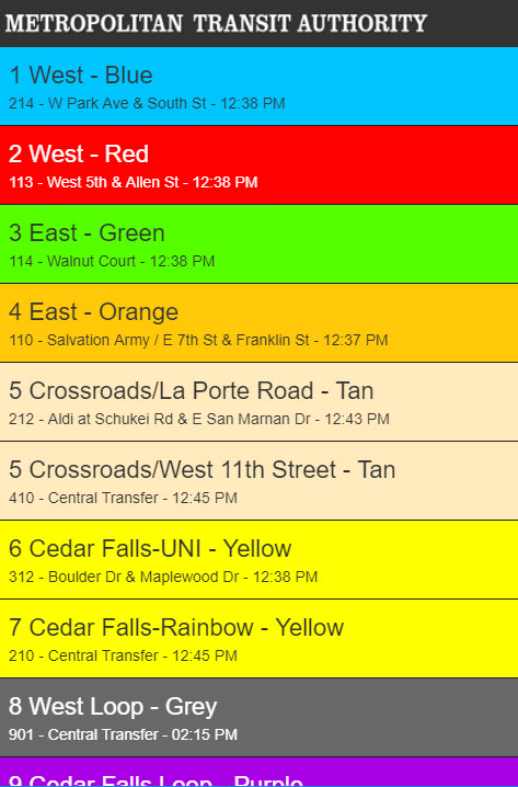 MET Route Image